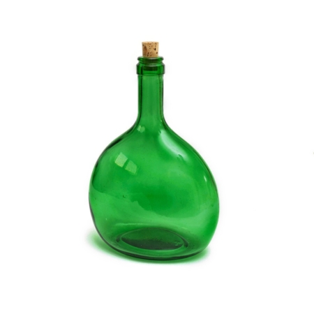 vintage green bocksbeutel